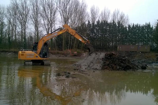 Manor Farm Fisheries Under Construction!